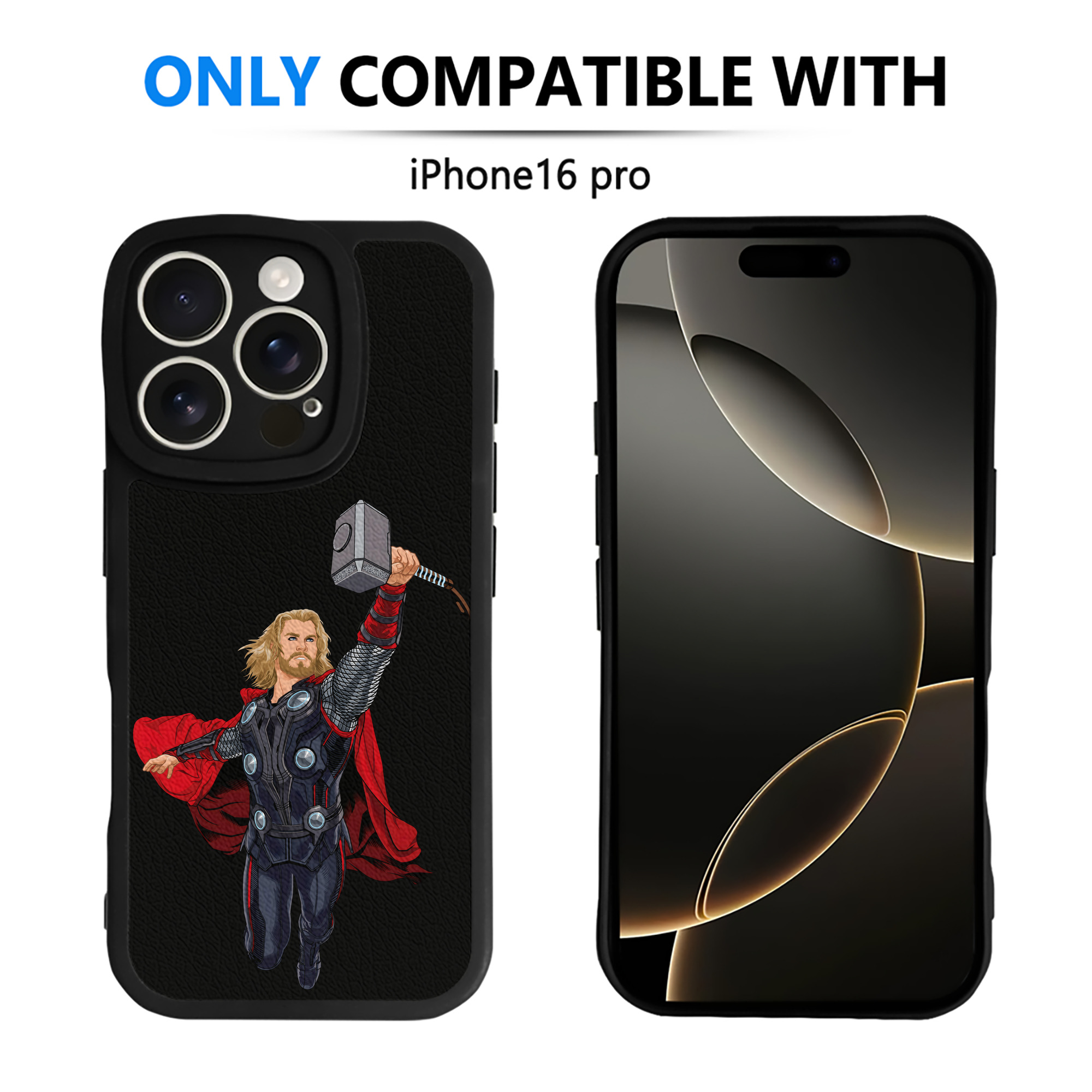 （画像用） アベンジャーズ The Avengers 【iPhone 16シリーズ対応】シリコンスマホケース（レザー調） 材質：シリコン